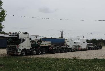 Transport agabaritic