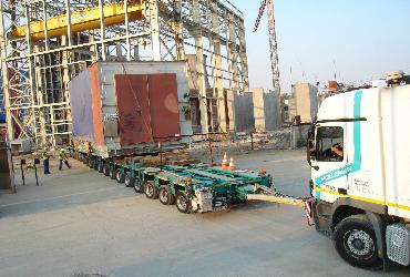 Transport turbina de gaz