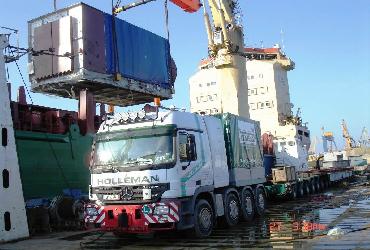 Transport turbina de gaz