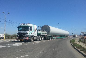 Transport turbine eoliene