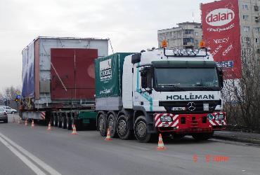 Transport turbina de gaz