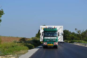 Transporturi agabaritice coldbox (industria sticlei)
