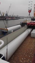 Transport maritim componente turbine eoliene