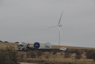 Transport turbine eoliene