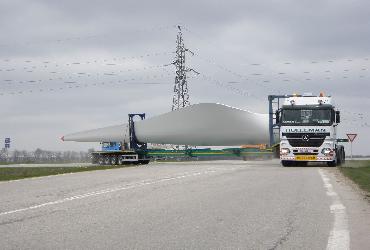 Transport turbine eoliene