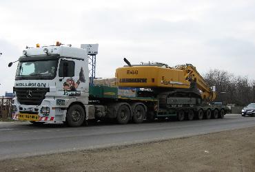 Transport utilaje de constructii