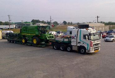 Transport echipamente agricole