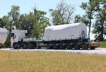 Transport turbine eoliene