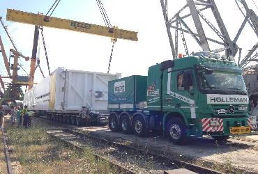 Transporturi agabaritice coldbox (industria sticlei)