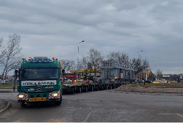 Proiect special de transport: transformator electric din Constanta in Ucraina