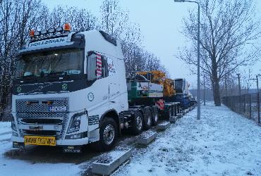 Transport instalatii foraj Germania - Romania